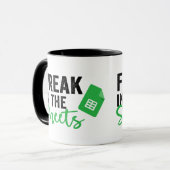 Freak in The Sheets Funny Acoountant Coffee Mug Mok (Voorkant links)