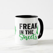 Freak in The Sheets Funny Acoountant Coffee Mug Mok (Voorkant rechts)