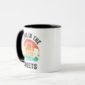 FREAK IN THE SHEETS SASQUATCH RETRO SUNSET MOK (Voorkant links)