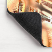 Freak-koraaltextuur en zeer ruwe digitale uitsnede muismat (Hoek)