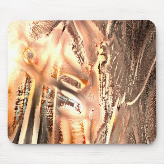 Freak-koraaltextuur en zeer ruwe digitale uitsnede muismat (Voorkant)