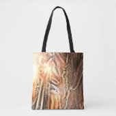 Freak-koraaltextuur en zeer ruwe digitale uitsnede tote bag (Voorkant)