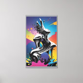 Freak Matching beroemd gemaakt door Ken Gage Surre Canvas Afdruk (Voorkant)