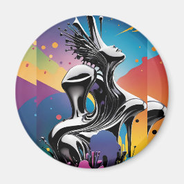 Freak Matching beroemd gemaakt door Ken Gage Surre Magneet