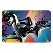 Freak Matching beroemd gemaakt door Ken Gage Surre Magneet (Horizontaal)