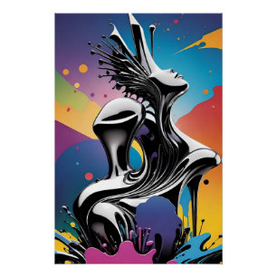 Freak Matching beroemd gemaakt door Ken Gage Surre Perfect Poster