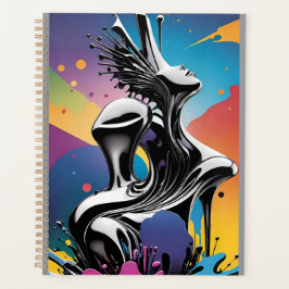 Freak Matching - Ken Gage Surrealistische Kunst Planner