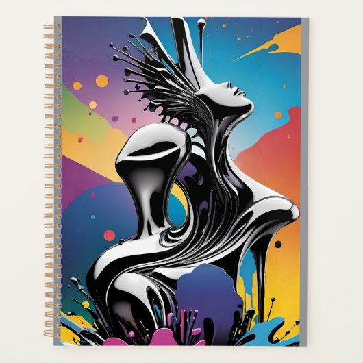 Freak Matching - Ken Gage Surrealistische Kunst Planner (Voorkant)