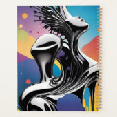 Freak Matching - Ken Gage Surrealistische Kunst Planner (Achterkant)