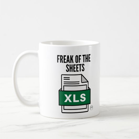 Freak of the Sheets Koffiemok (Links)