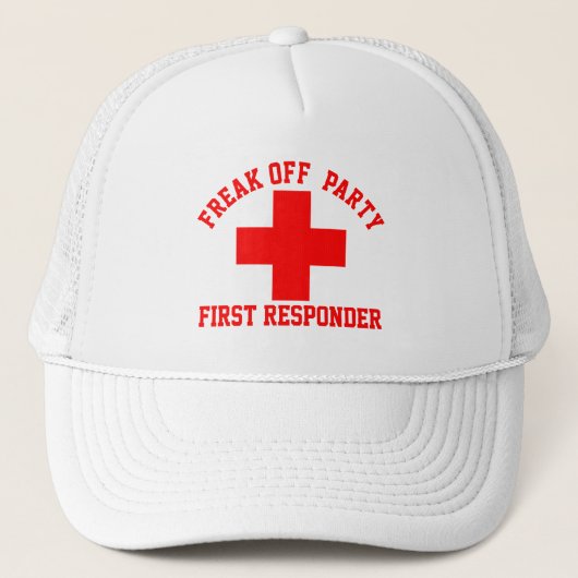 Freak Off Party Eerste Responder Trucker Pet (Voorkant)