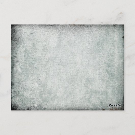 Freak Out en run-out Halloween Briefkaart (Achterkant)