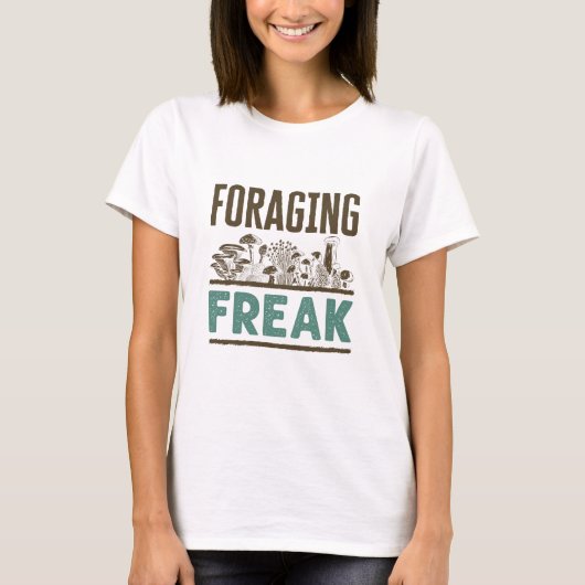 Freak-paddenstoelen Hunter Mushroom T-shirt (Voorkant)