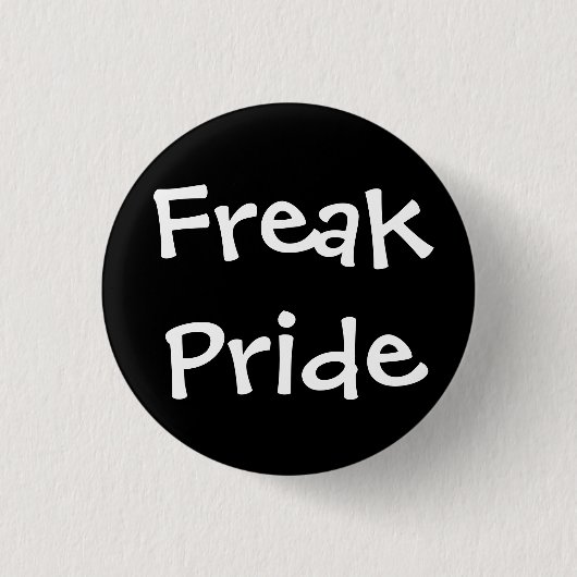 Freak Pride Button (Voorkant)