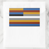 Freak Pride Flag Rechthoekige Sticker (Tas)