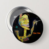 Freak Pride Pin Ronde Button 7,6 Cm (Voorkant /achterkant)