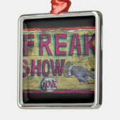 Freak Show  banner Metalen Ornament (Links)
