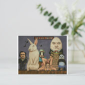 Freak-Show Briefkaart (Staand voorkant)
