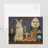 Freak-Show Briefkaart (Voorkant / Achterkant)