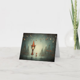 Freak Show Christmas Cards Feestdagen Kaart