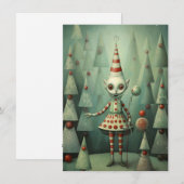 Freak Show Christmas Cards Feestdagenkaart (Voorkant / Achterkant)