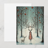 Freak Show Christmas Cards Feestdagenkaart (Voorkant / Achterkant)