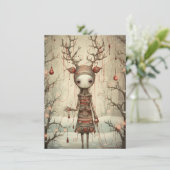 Freak Show Christmas Cards Feestdagenkaart (Staand voorkant)