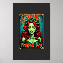 Freak Show Collectie Poison Ivy Art Graphic Poster