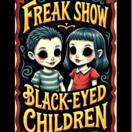 Freak Show Collection The Black-Eyed Children  T-shirt