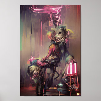 FREAK SHOW fantasy art illustration poster