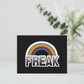Freak trots briefkaart (Staand voorkant)