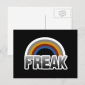 Freak trots briefkaart (Voorkant / Achterkant)