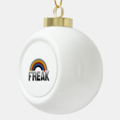 Freak trots keramische bal ornament (Rechts)
