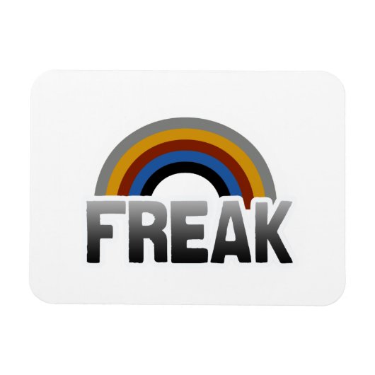 Freak trots magneet (Horizontaal)