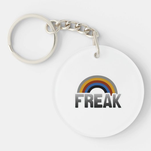 Freak trots sleutelhanger (Voorkant)