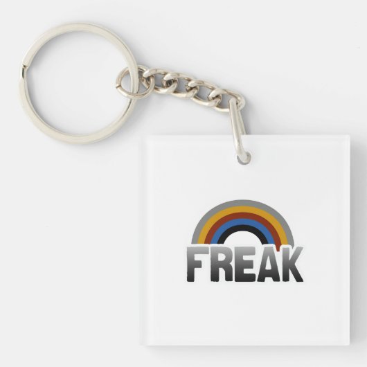 Freak trots sleutelhanger (Voorkant)