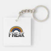 Freak trots sleutelhanger (Achterkant)