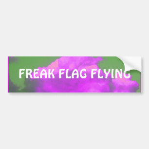 Freak Vlag Bumpersticker