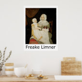 Freake Limner Elizabeth Freake en Baby Mary Poster (Keuken)