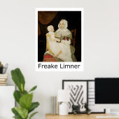 Freake Limner Elizabeth Freake en Baby Mary Poster (Thuiskantoor)