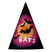 Freakin Bats Halloween ID223 Feesthoedjes (Voorkant)