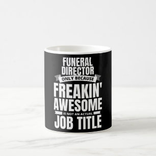 Freakin' Geweldige Funeral Director Funny Quote Koffiemok