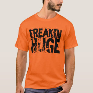 Freakin Huge Box Tekst verborgen T-shirt