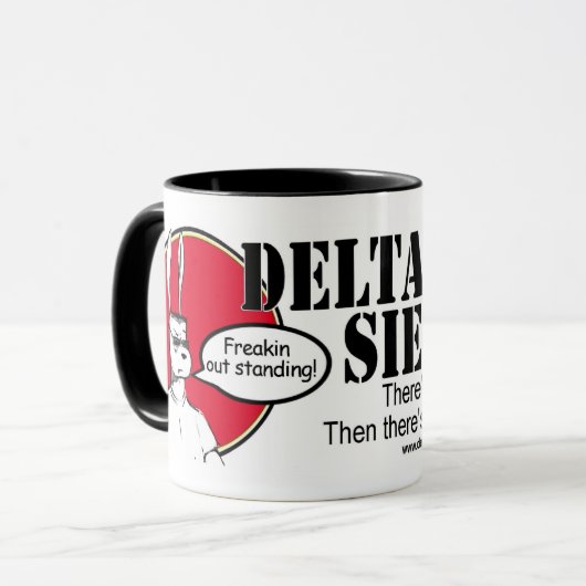 Freakin Uitstekend! Ringer-Mok Mok (Voorkant links)