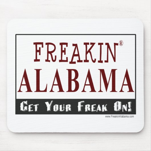 FreakinAlabama.com - Muismat (Voorkant)