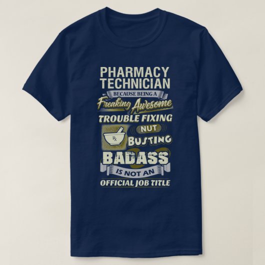 Freaking Geweldige Pharmaceuticals 2 T-shirt (Design voorkant)