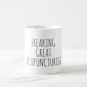 Freaking Grote Acupuncturist Grappige Acupunctuur Koffiemok
