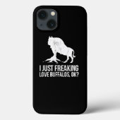 Freaking Love Buffaloes Buffalo Costume Love Bison Case-Mate iPhone Case (Achterkant)
