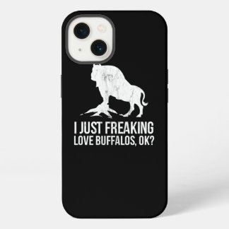 Freaking Love Buffaloes Buffalo Costume Love Bison iPhone 13 Hoesje