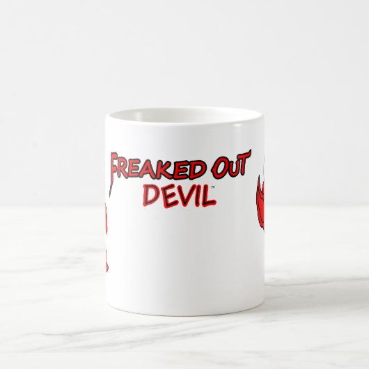 Freaking-out Devil Magische Mok (Center)